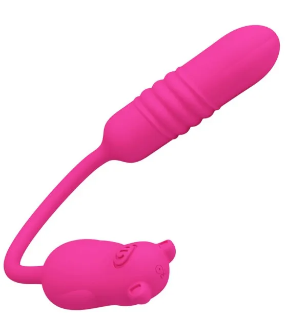 PRETTY LOVE - NOBIKUMA BALLE VIBRANTE EN SILICONE ROSE