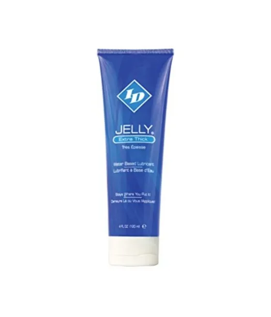 ID JELLY - LUBRIFIANT À BASE D'EAU TUBE DE VOYAGE EXTRA ÉPAIS 120 ML