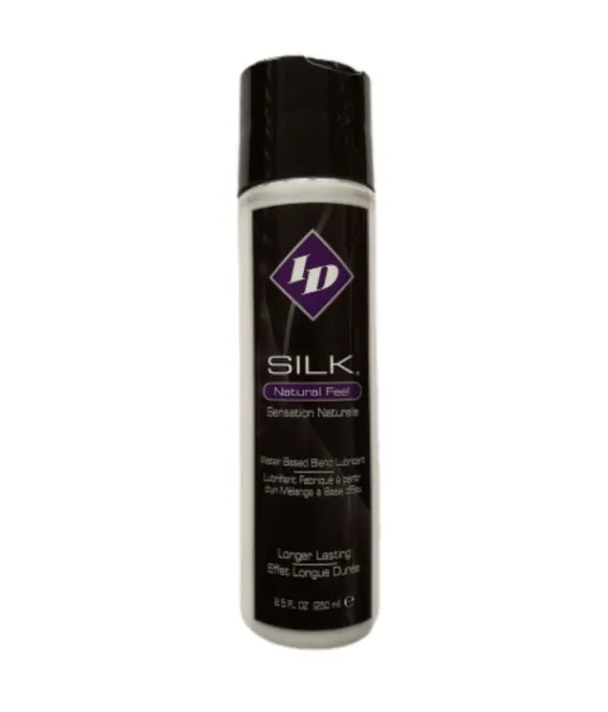 ID SILK - FEEL LUBRIFIANT NATUREL À BASE D'EAU ET DE SILICONE 250 ML