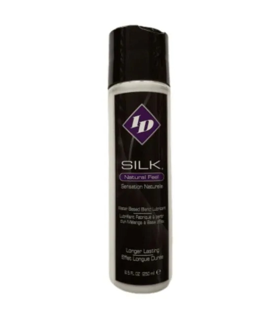 Lubrifiant naturel ID Silk - Base d'eau et de silicone 250ml