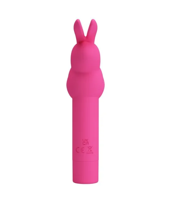 PRETTY LOVE - VIBRATEUR EN SILICONE LAPIN GERARDO FUSCHIA