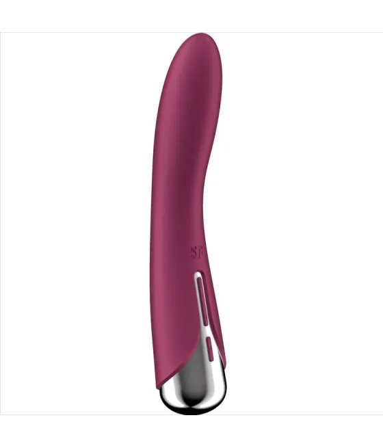 Vibromasseur rotatif rouge pour point G Satisfyer Spinning Vibe 1