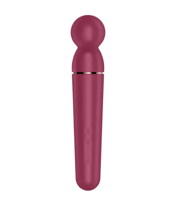 SATISFYER - MASSAGER VIBRATEUR PLANET WAND-ER BLEU