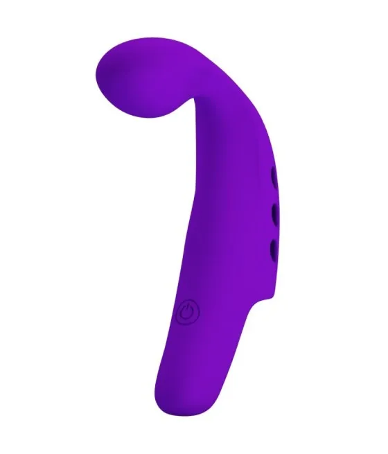 PRETTY LOVE - VIBRATEUR  DOIGT RECHARGEABLE GORGON VIOLET