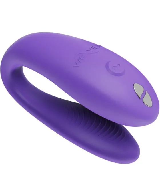 Vibromasseur flexible We-Vibe Sync avec télécommande - violet