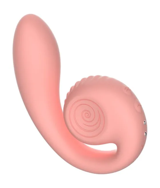 Stimulateur dual rose - Snail Vibe Gizi