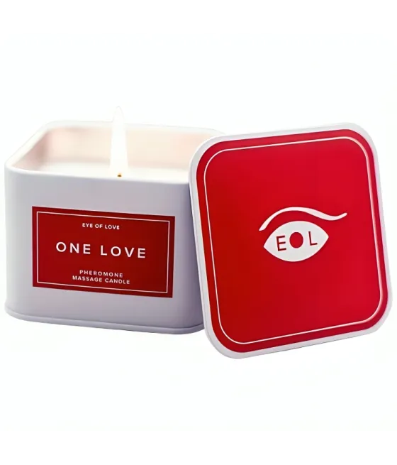 Bougie de massage One Love pour femme - Eye of Love 150 ml