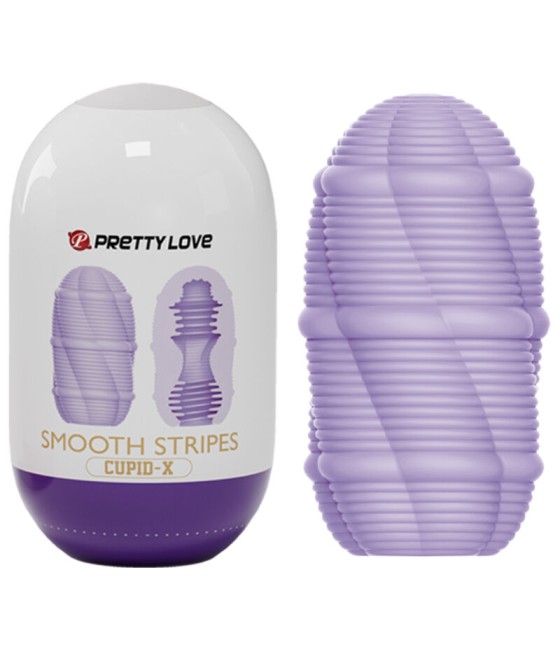 PRETTY LOVE - OEUF MASTURBATEUR CUPID  RAYURES LISSES