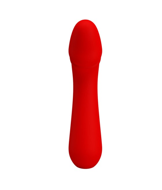 PRETTY LOVE - VIBRATEUR RECHARGEABLE CETUS ROUGE