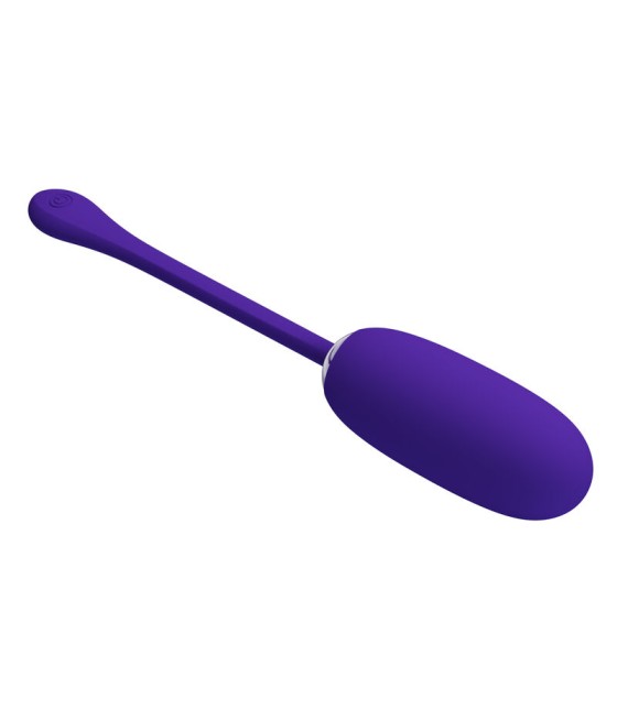 PRETTY LOVE - OEUF VIBRANT JULIUS IMPERMÉABLE-RECHARGEABLE VIOLET