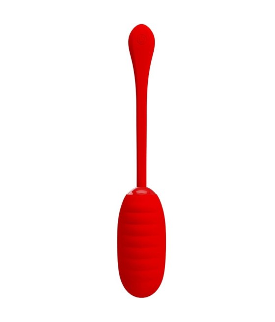 Oeuf vibrant rechargeable Kirk - Rouge