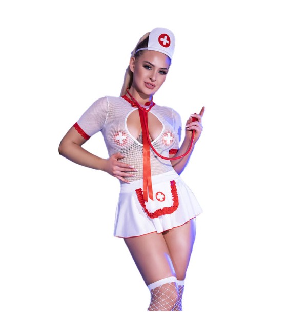 Chilirose - Déguisement d’infirmière sexy S/M