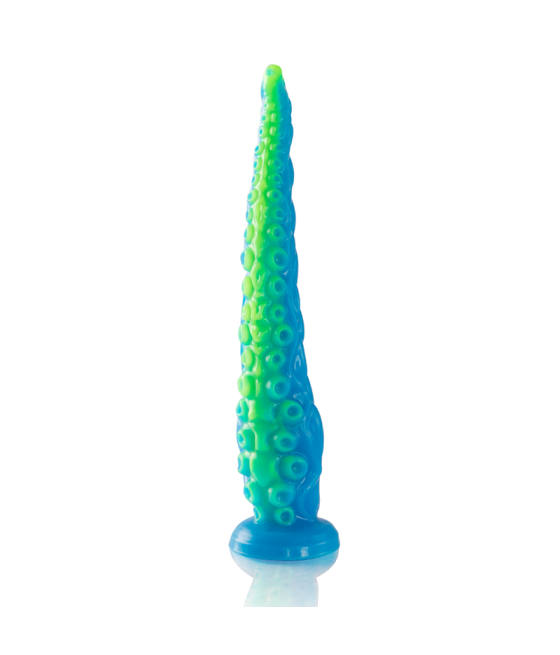Épic - Gode fluorescent tentaculaire mince, grande taille