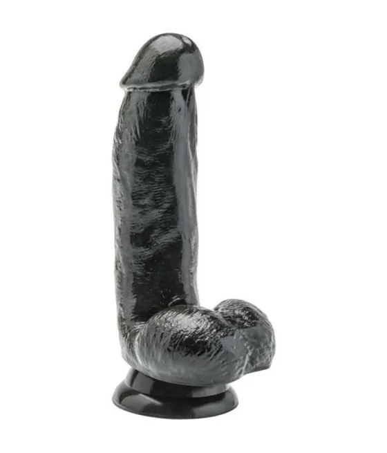 GET REAL - GODE 12 CM AVEC BOULES NOIRES