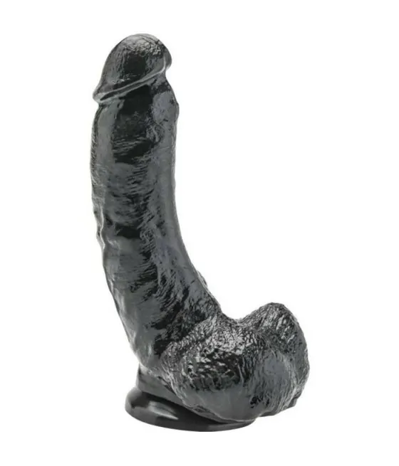 GET REAL - GODE 20,5 CM AVEC BOULES NOIRES