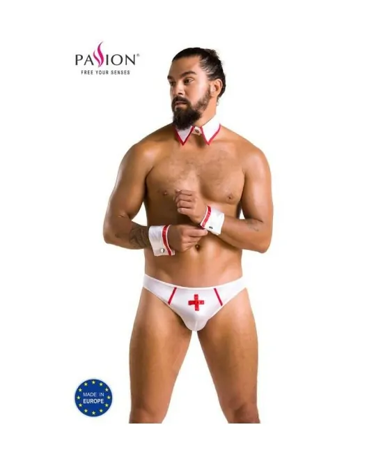 Slip Gregory blanc taille L/XL - Passion 037